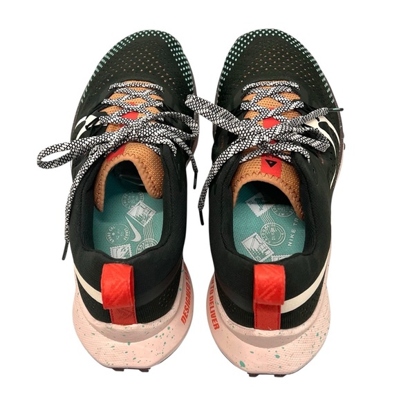 Nike React Pegasus Trail 4 Running Training Shoes in Sequoia Guava Ice Women’s 9 - Picture 9 of 16